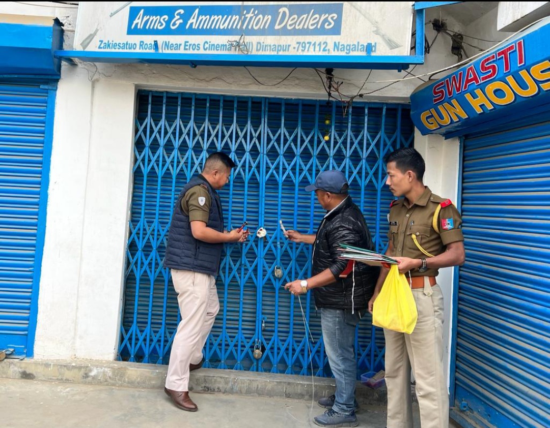 CP DIMAPUR SEALS GUN SHOPS, AIR GUN SHOPS, ARMS REPAIRING SHOPS