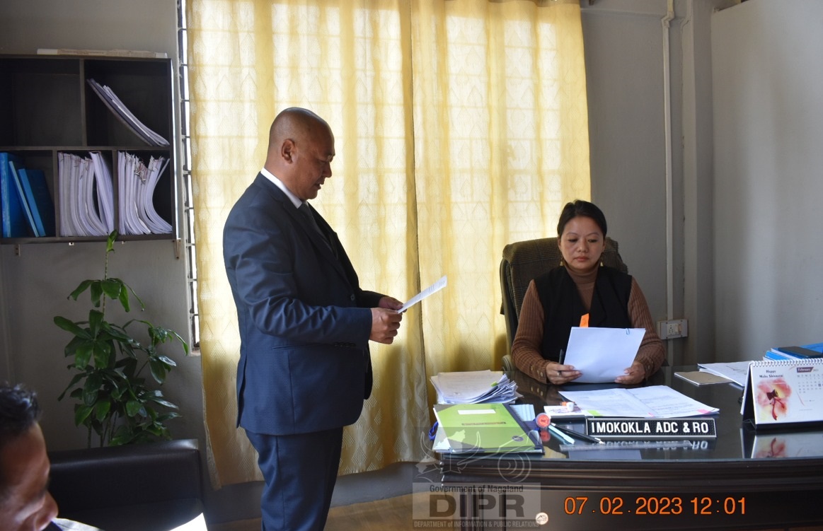 Thephupi Kapuh file nomination paper from Chozuba