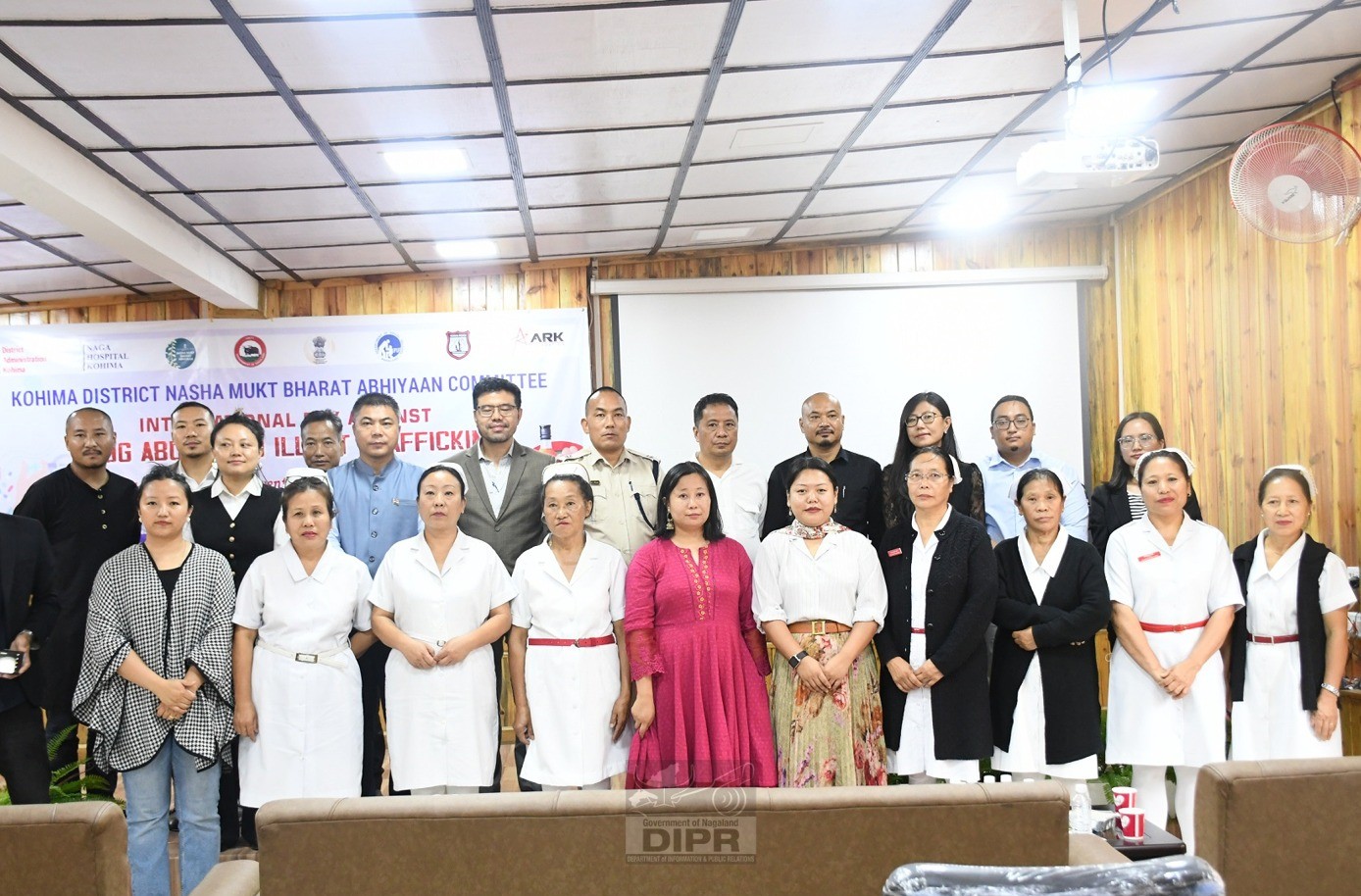 INTERNATIONAL DAY AGAINST DRUG ABUSE & ELLICIT TRAFFICKING HELD ACROSS THE STATE AT Kohima