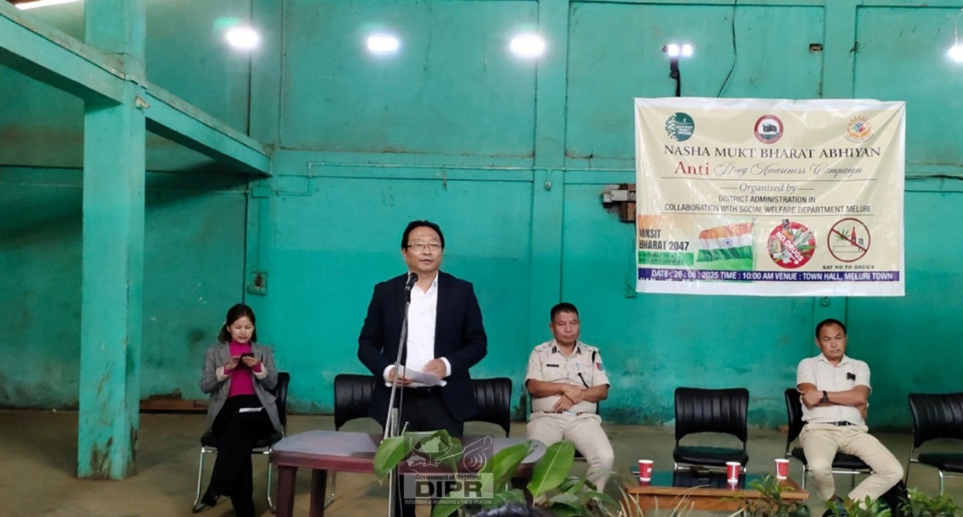 INTERNATIONAL DAY AGAINST DRUG ABUSE & ELLICIT TRAFFICKING HELD ACROSS THE STATE AT (MELURI)