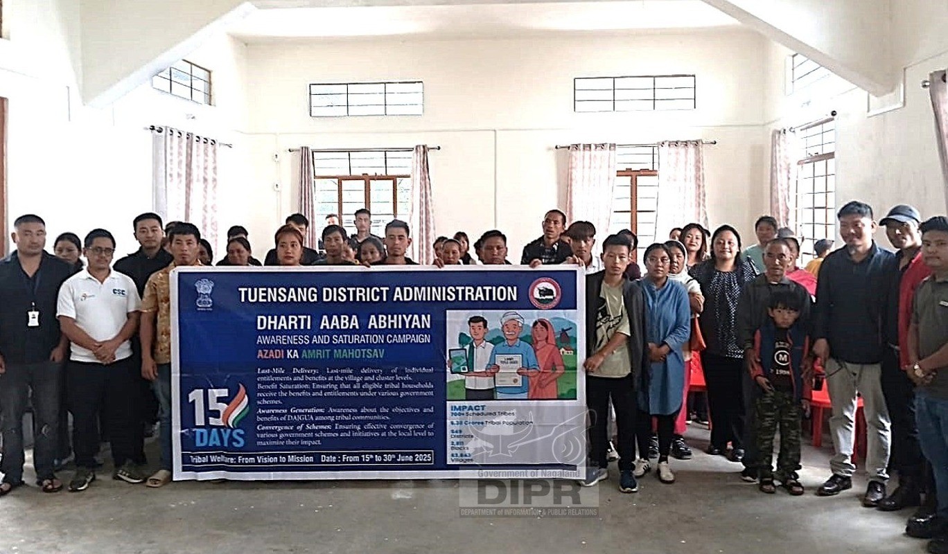 AWARENESS AND BENEFIT SATURATION CAMP HELD ACROSS DISTRICTS TUENSANG