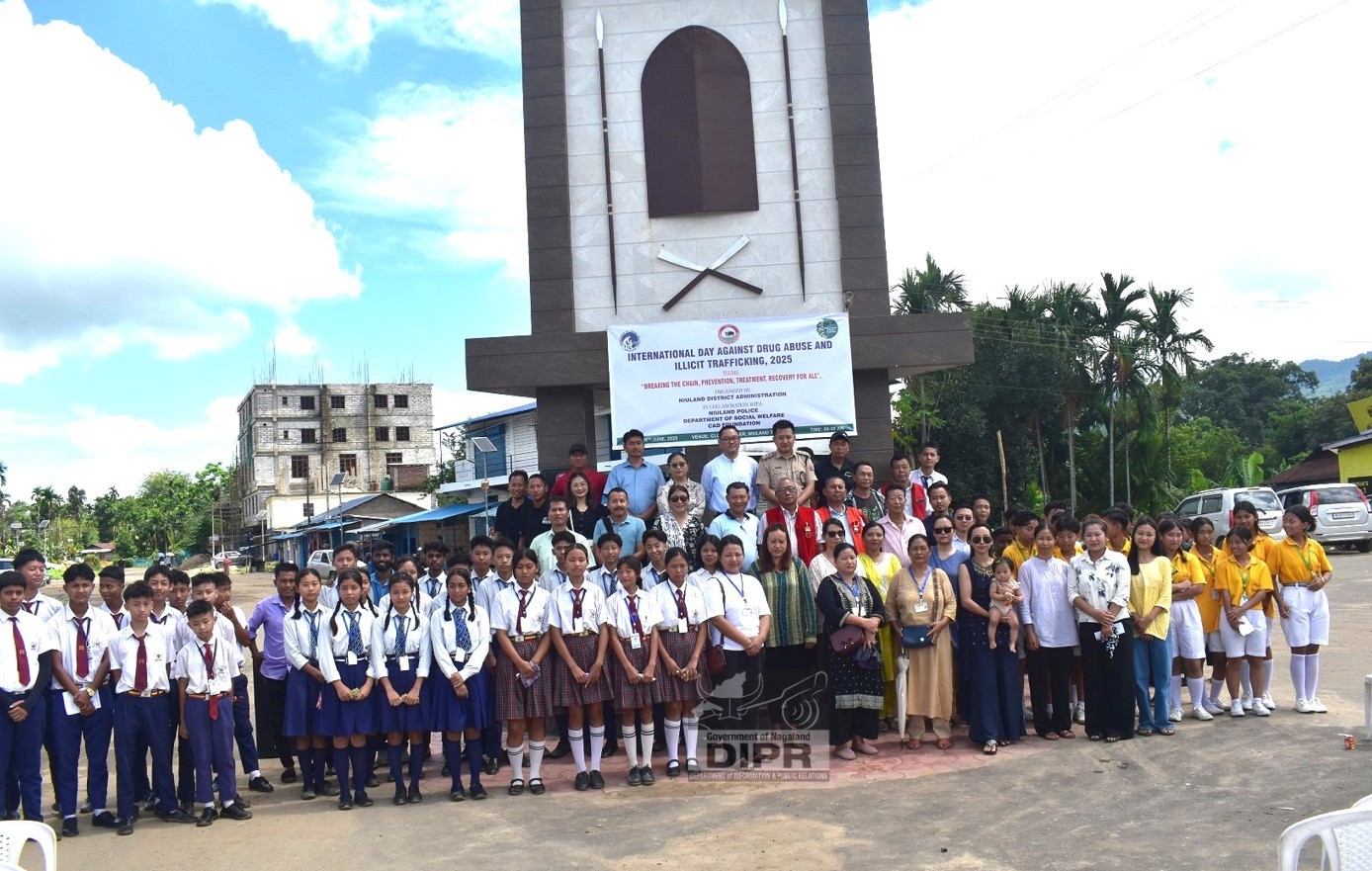 INTERNATIONAL DAY AGAINST DRUG ABUSE & ELLICIT TRAFFICKING HELD ACROSS THE STATE AT NIULAND