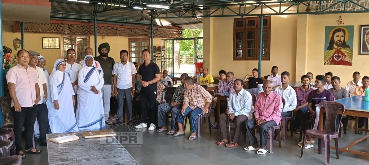 MOTHER TERESA CHARITY HOME & SILAS REHAB CENTRE VISITED ON OCCASION ON INDEPENDENCE DAY