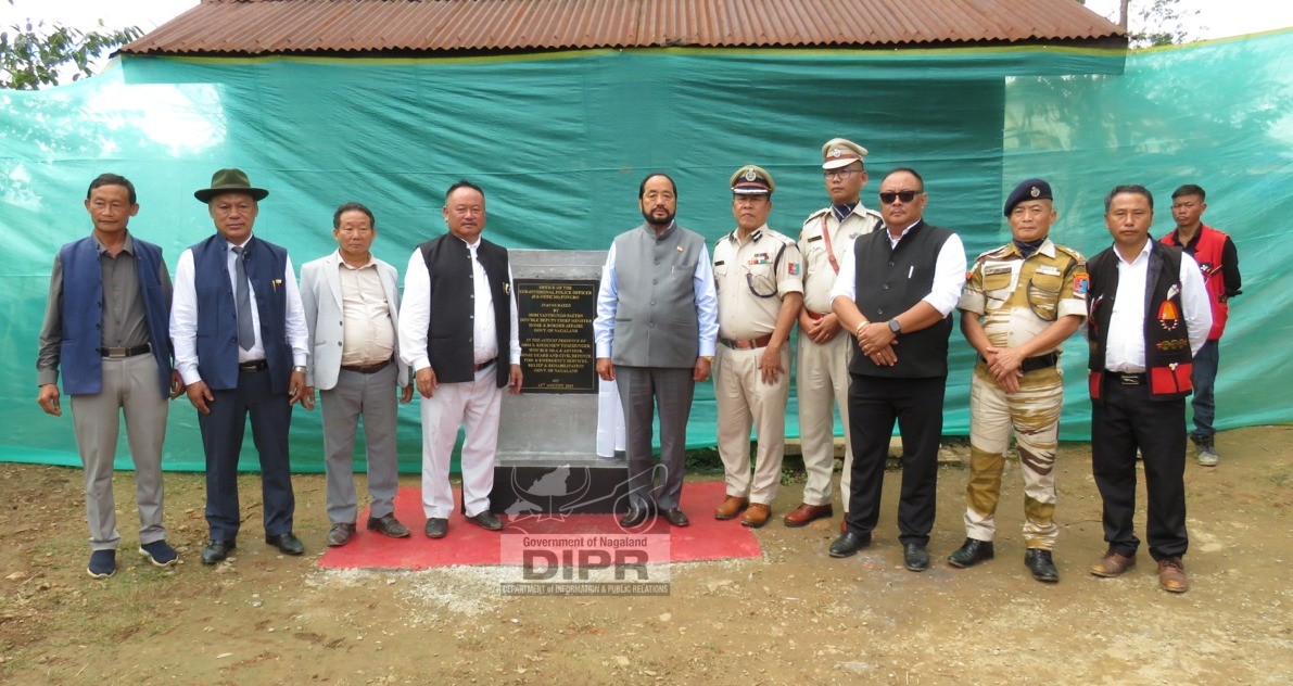 DY. CM Y PATTON INAUGURATES SDPOs OFFICE AT PUNGRO