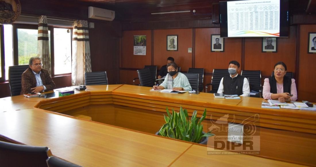 DEPARTMENTAL REVIEW MEETING HELD