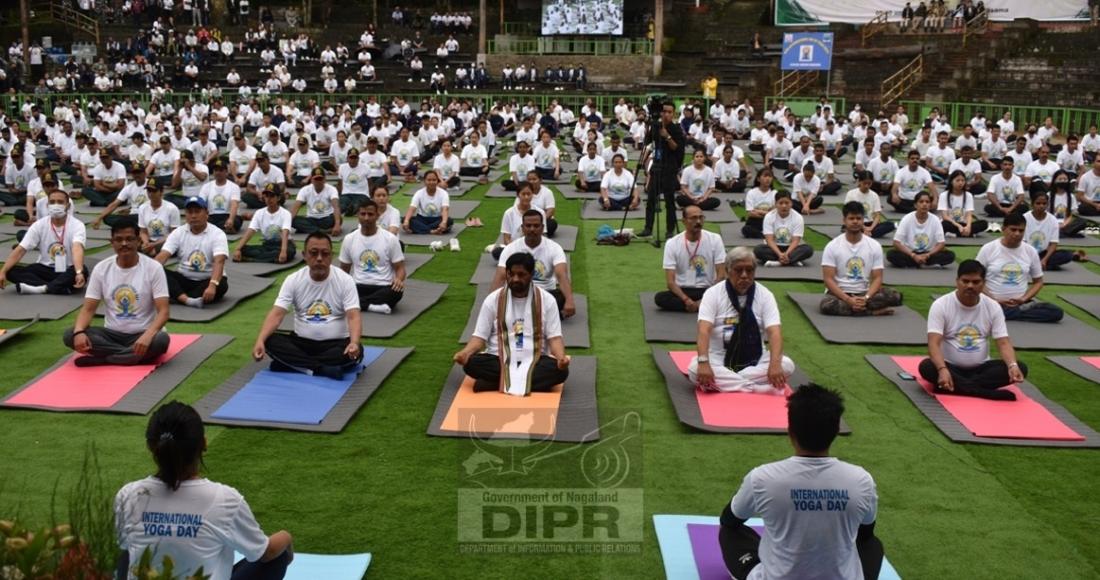International Yoga Day at Naga Heritage Kisama