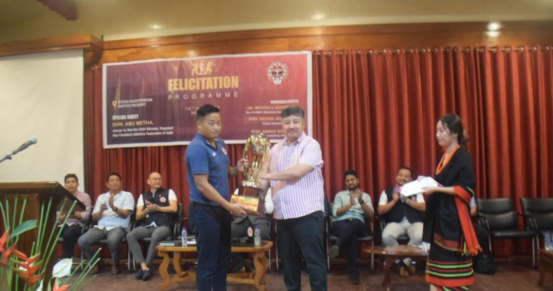 NCA FELICITATES NAGALAND CRICKET TEAMS