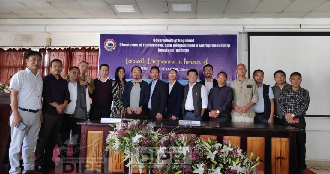 EMPLOYMENT, SKILL DEVELOPMENT & ENTREPRENEURSHIP BIDS FAREWELL TO DIRECTOR