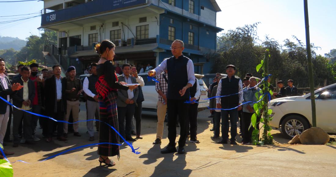 CIRCULAR ROAD AND LLRPO OFFICE BUILDING INAUGURATED AT BHANDARI
