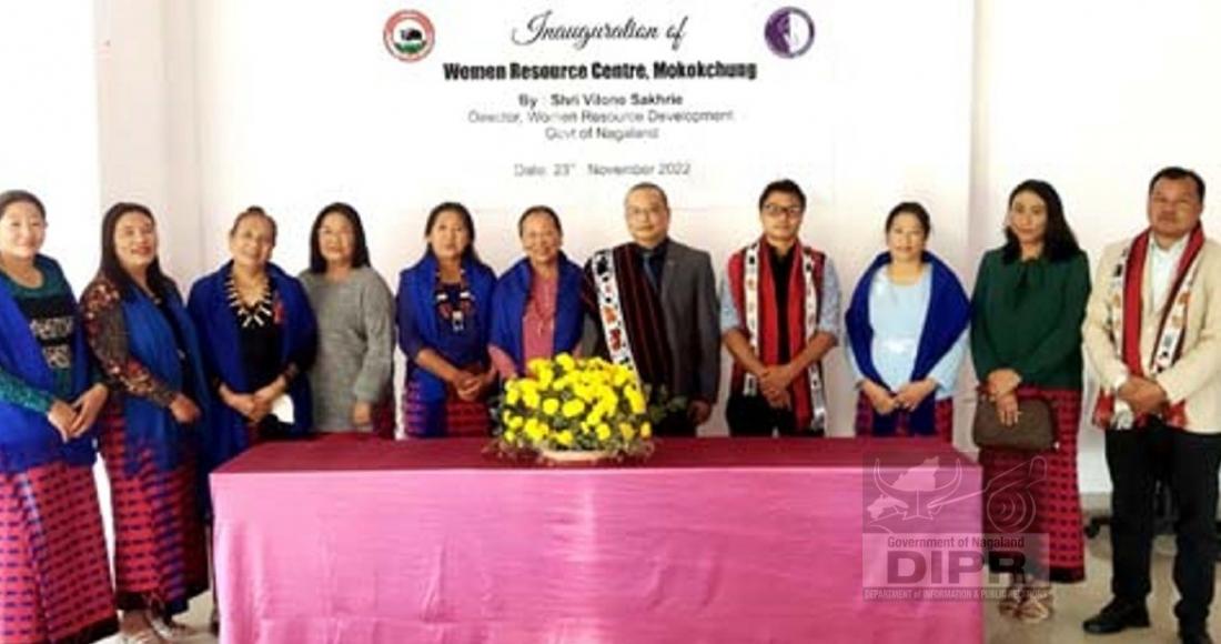 WOMEN RESOURCE CENTRE, MOKOKCHUNG INAUGURATED