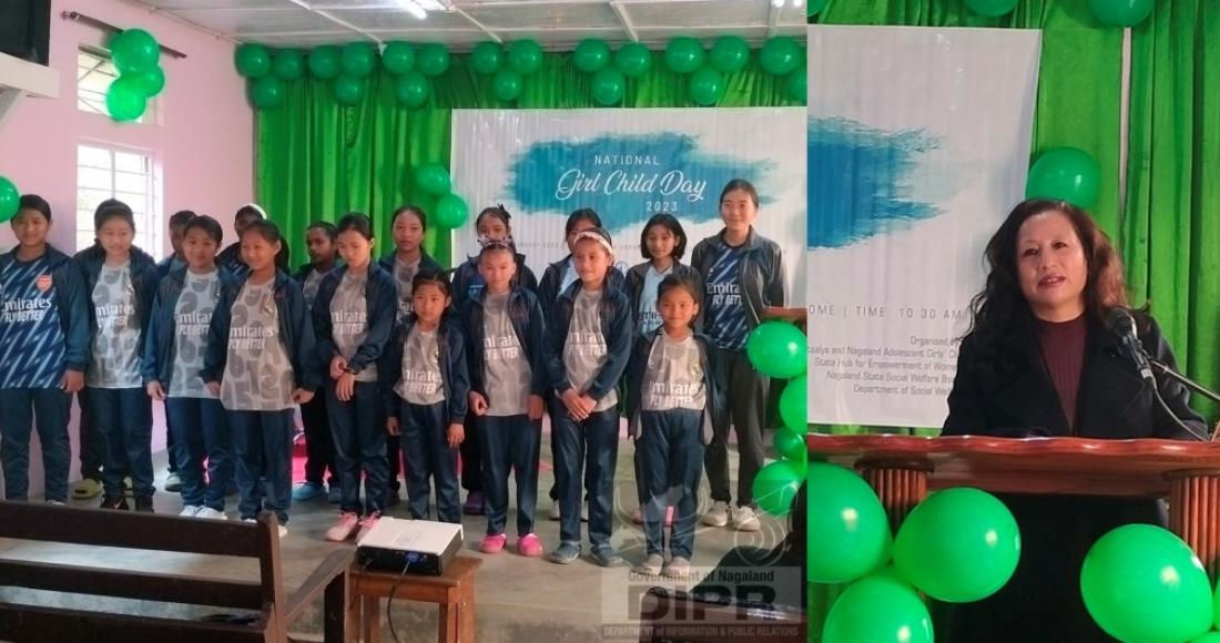 NATIONAL GIRL CHILD DAY OBSERVED IN KOHIMA