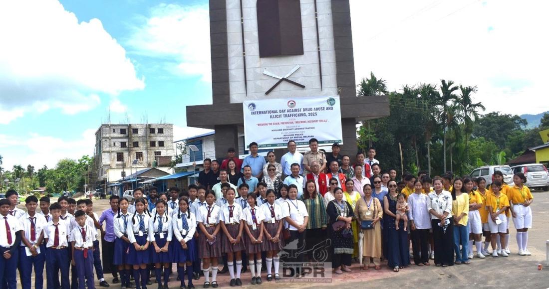 INTERNATIONAL DAY AGAINST DRUG ABUSE & ELLICIT TRAFFICKING HELD ACROSS THE STATE AT NIULAND